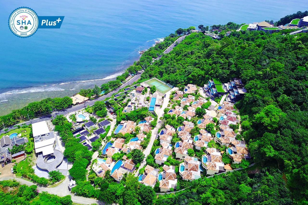 Indochine Resort And Villas - Sha Extra Plus Patong Exteriér fotografie Aerial view of the resort