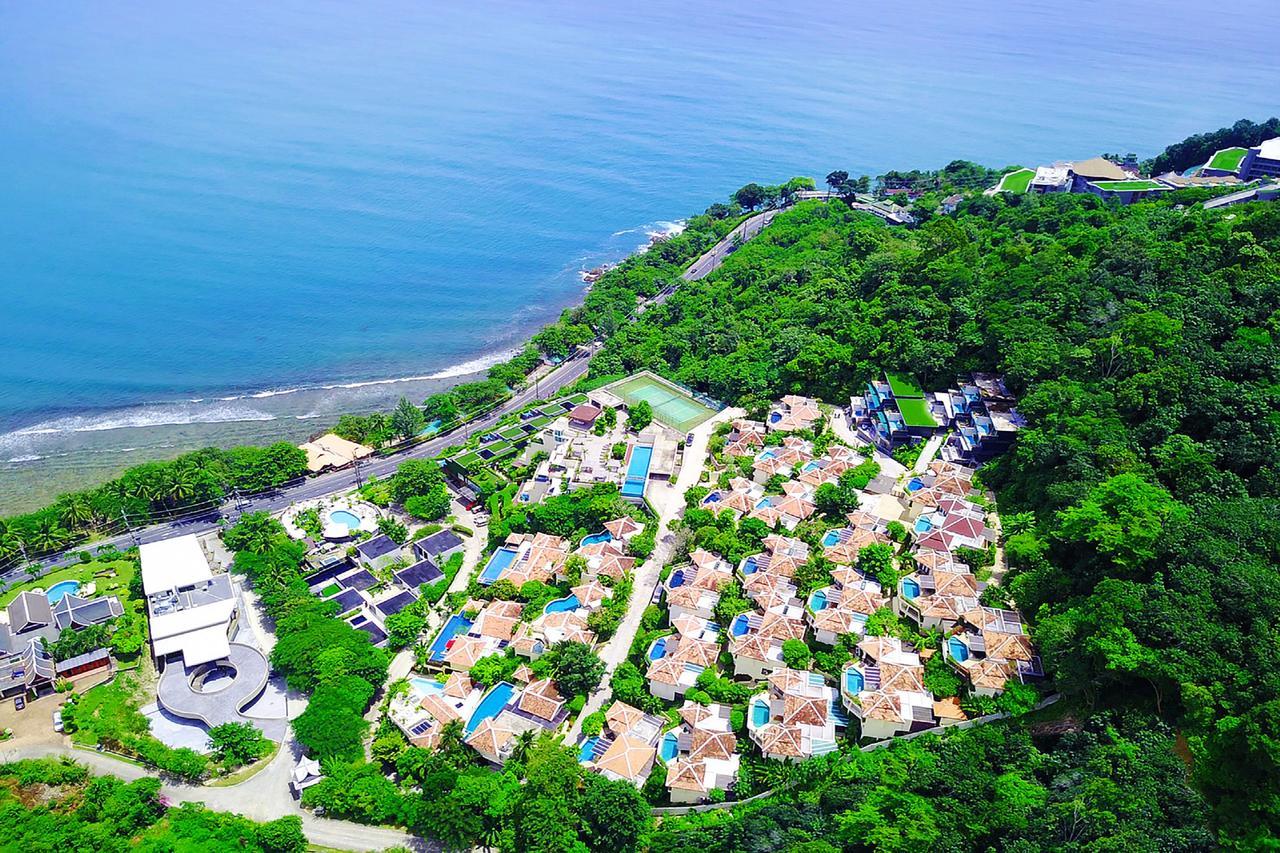 Indochine Resort And Villas - Sha Extra Plus Patong Exteriér fotografie Aerial view of the resort